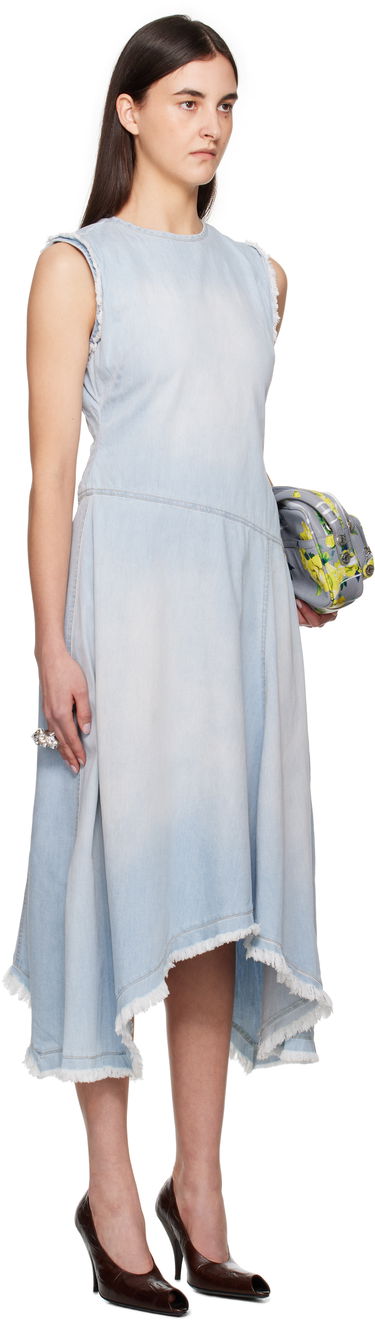 Šaty Acne Studios Acne Studios Sleeveless Midi Dress Modrá | A20806-, 1