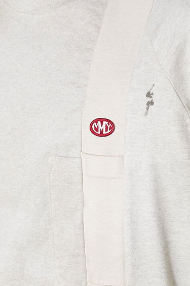 Tričko Maison MIHARA YASUHIRO Maison MIHARA YASUHIRO Vertical Switching T-Shirt Biela | A12TS621, 5