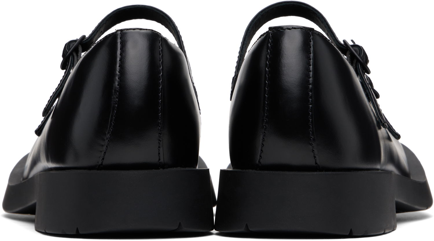 Tenisky a topánky Camper CAMPERLAB MIL 1978 Double Buckle Platform Loafers Čierna | A500033-001, 1