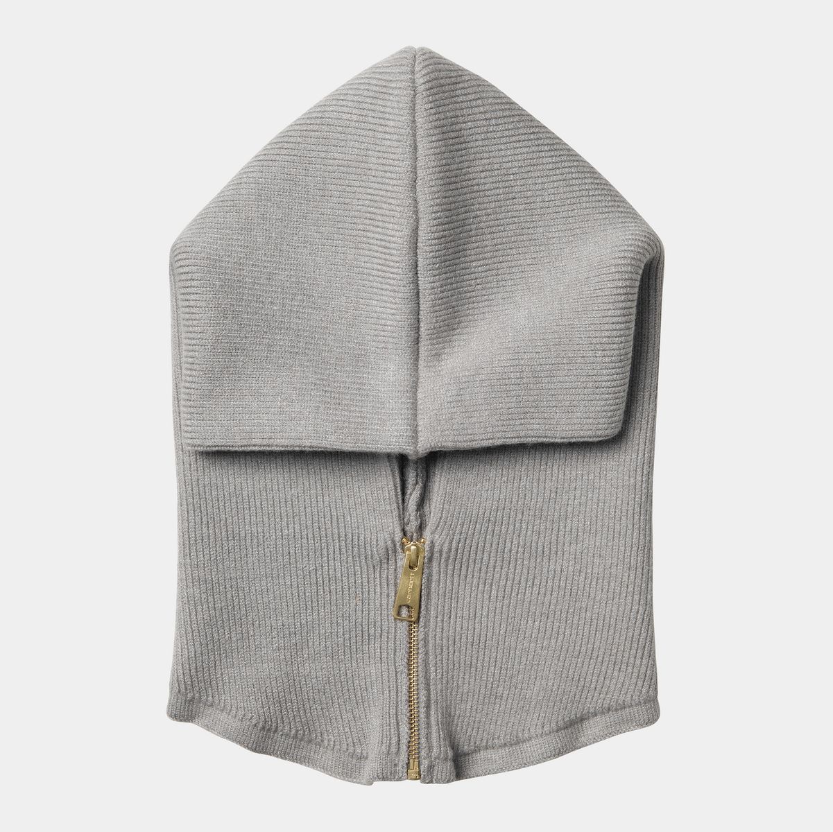 Čiapky a klobúky Carhartt WIP Ribbed Knit Balaclava with Zipper Šedá | A252036_2, 1