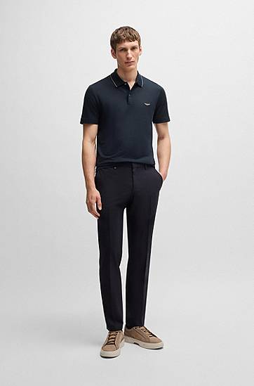 Polo tričko BOSS BOSS x ASTON MARTIN Polo Shirt Navy | 50537869, 1