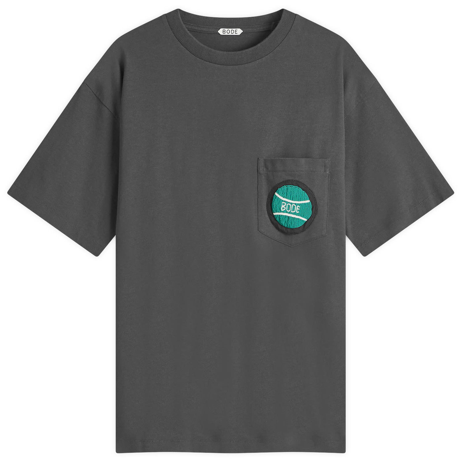 Tričko Bode Game Point Pocket T-Shirt Šedá | MRF24CS056-BLK, 0