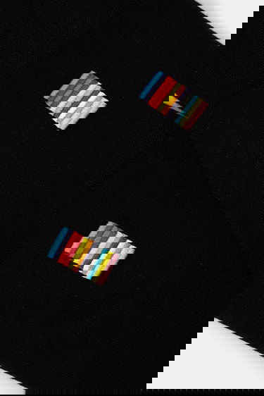 Ponožky Paul Smith Paul Smith Socks with Colorful Stripe Detail Čierna | M1A.380CI.P077, 1
