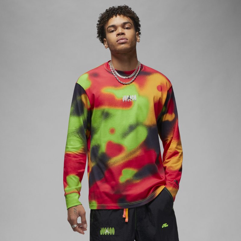 Tričko Jordan Flight MVP 85 Graphic Long-Sleeve T-Shirt Červená | DV1478-010