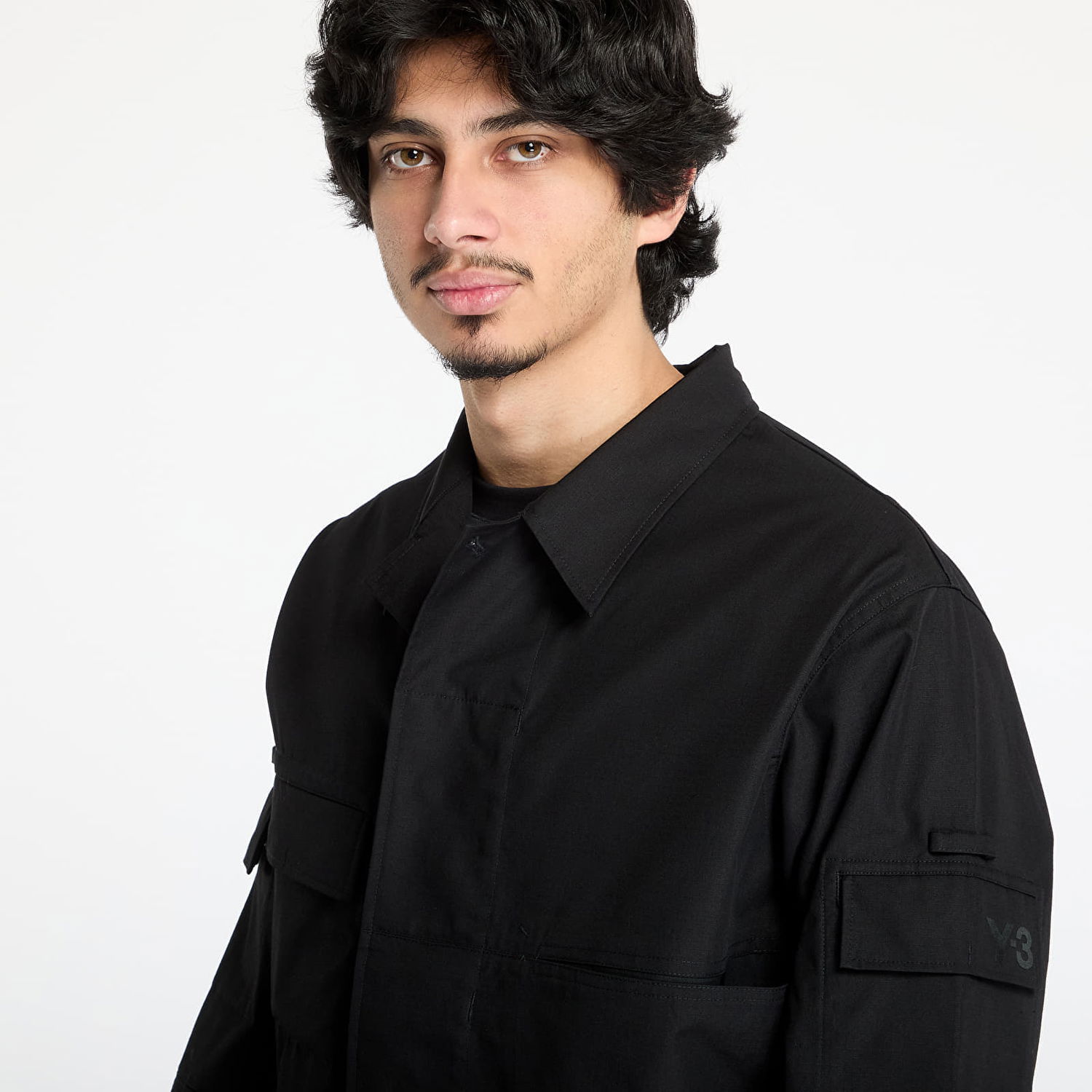 Bunda Y-3 Y-3 Field Shirt Jacket Čierna | JI7083, 1