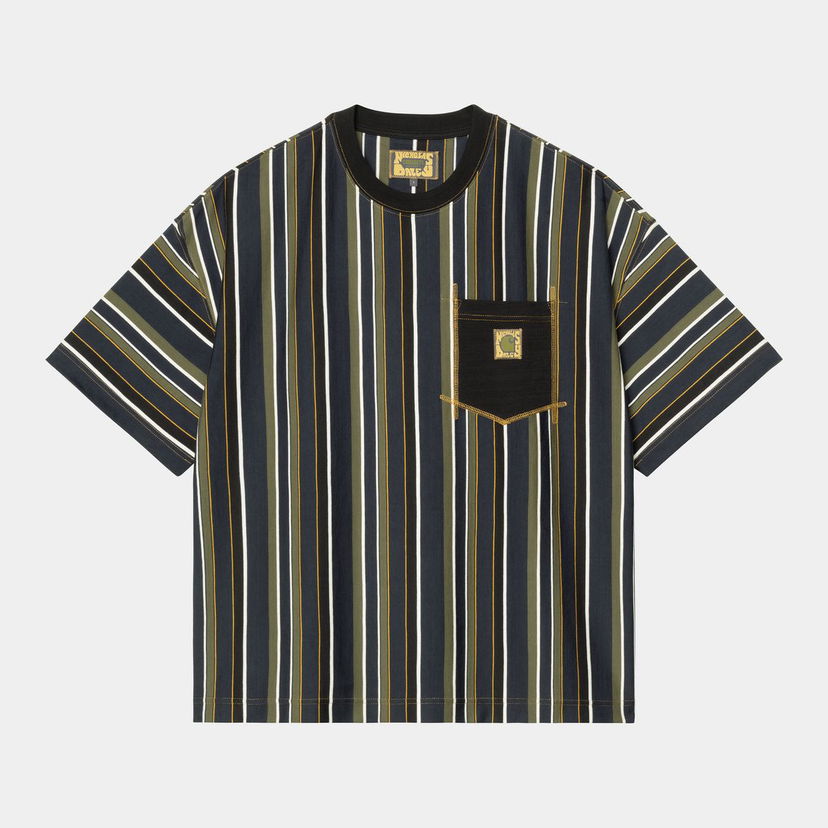Tričko Carhartt WIP Nicholas Daley Stripes T-Shirt Rôznofarebný | I035274_6
