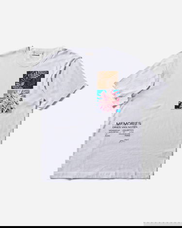 Tričko Dries Van Noten Dries Van Noten Memories Print T-Shirt Biela | 251-021109-1600 1, 1