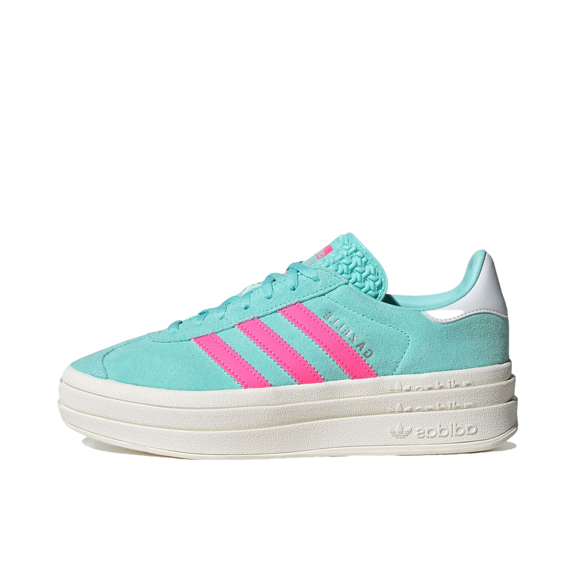 Tenisky a topánky adidas Originals Gazelle Bold Flash Aqua Lucid Pink W Tyrkysová | ID7026