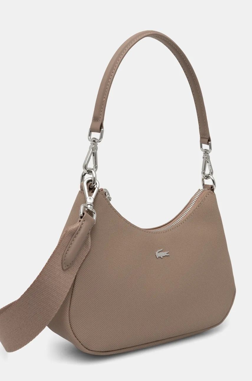 Taška cez rameno Lacoste Beige Shoulder Bag Béžová | NF4756DZ, 1