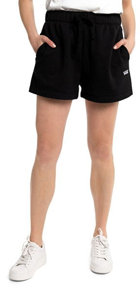 Šortky Vans EVERYDAY FLEECE SHORT Čierna | VN000JGMBLK1, 0