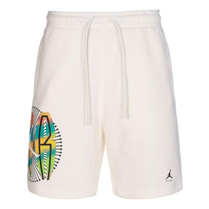 Šortky Jordan Jordan Logo Print Casual Shorts Biela | DQ7553-133