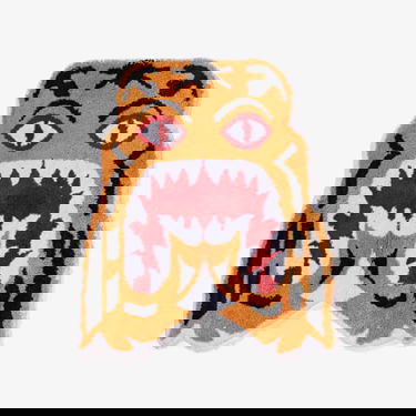 Home decor BAPE A BATHING APE Tiger Rug Orange Oranžová | 001HOK301007M ORG, 2
