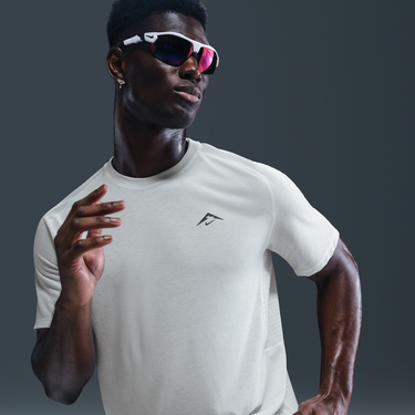 Tričko Nike Solar Chase Dri-FIT Short Sleeve Running T-Shirt Biela | HJ3580-121, 3