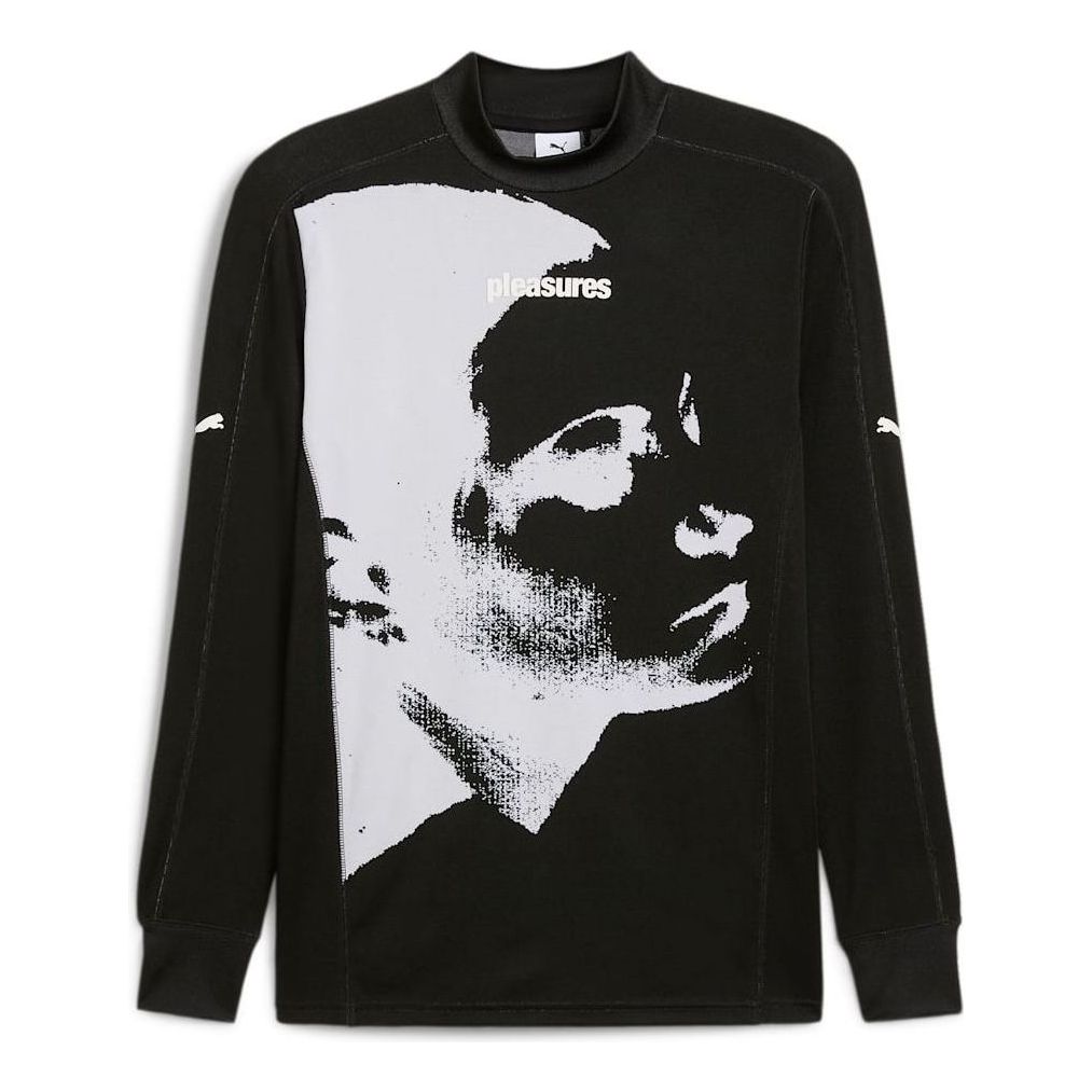 Dres Puma Long Sleeve Graphic T-Shirt Čierna | 624097-01, 0