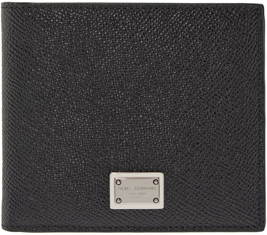 Peňaženka Dolce & Gabbana Black Logo Tag Wallet Čierna | BP1321AG219, 0