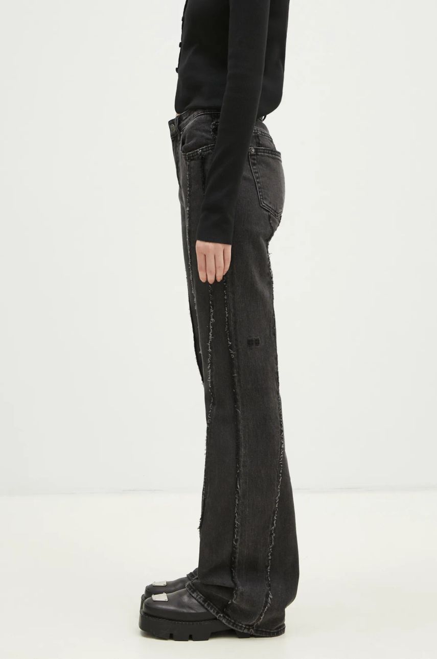 Džínsy Ksubi KSUBI Soho Haunt High-Waisted Flare Jeans Čierna | WPS25DJ003, 1