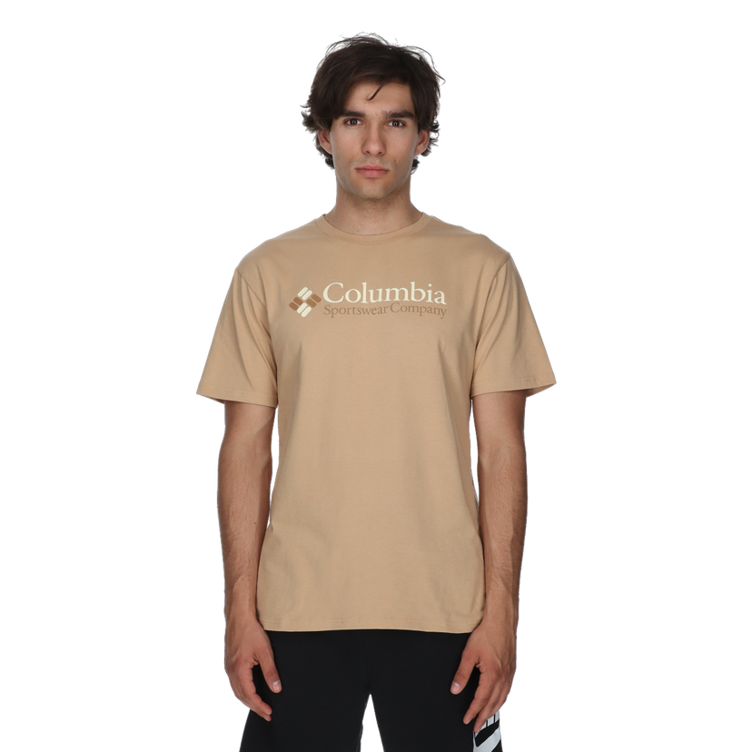 Tričko Columbia Basic Logo T-Shirt Béžová | 1680053262