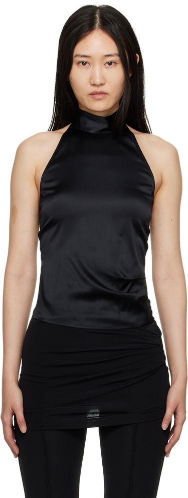 Tielko Helmut Lang Halter Neck Tank Top Čierna | M09HW506, 0