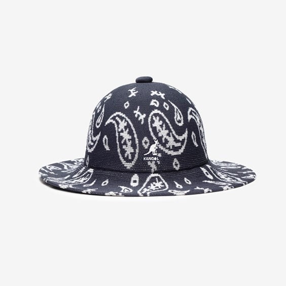 Paisley Wide Brim Casual Hat