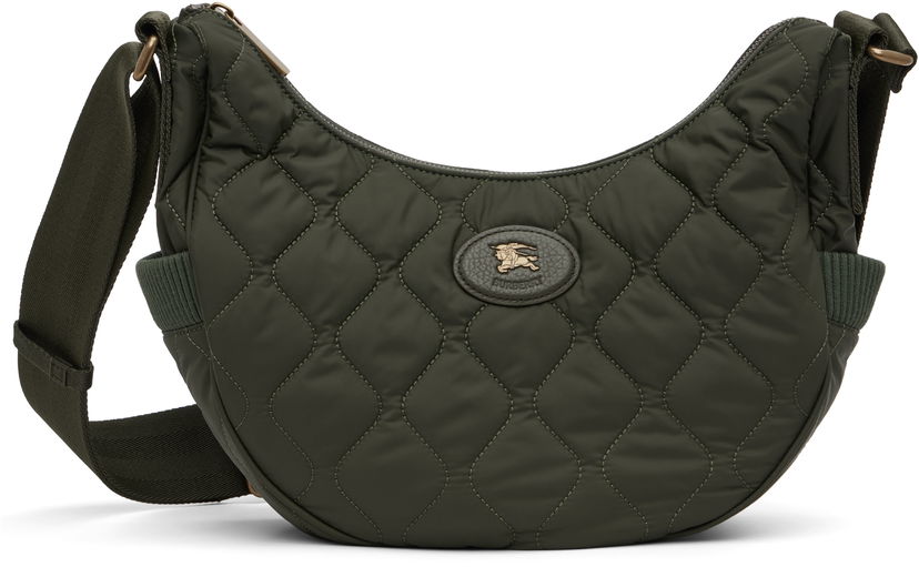 Taška cez rameno Burberry Burberry Clifton Horseshoe Crossbody Bag Zelené | 8111880
