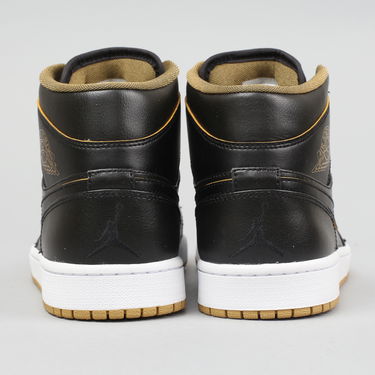 Tenisky a topánky Jordan Air Jordan 1 Mid "Black Gold" Čierna | 554724-042, 3