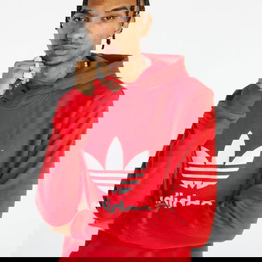 Mikina adidas Originals Trefoil Hoody Better Scarlet Červená | IM4497, 4