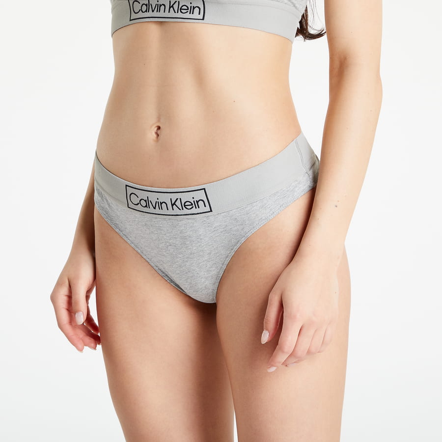 Nohavičky CALVIN KLEIN Reimagined Heritage Ong Šedá | QF6774E P7A, 0