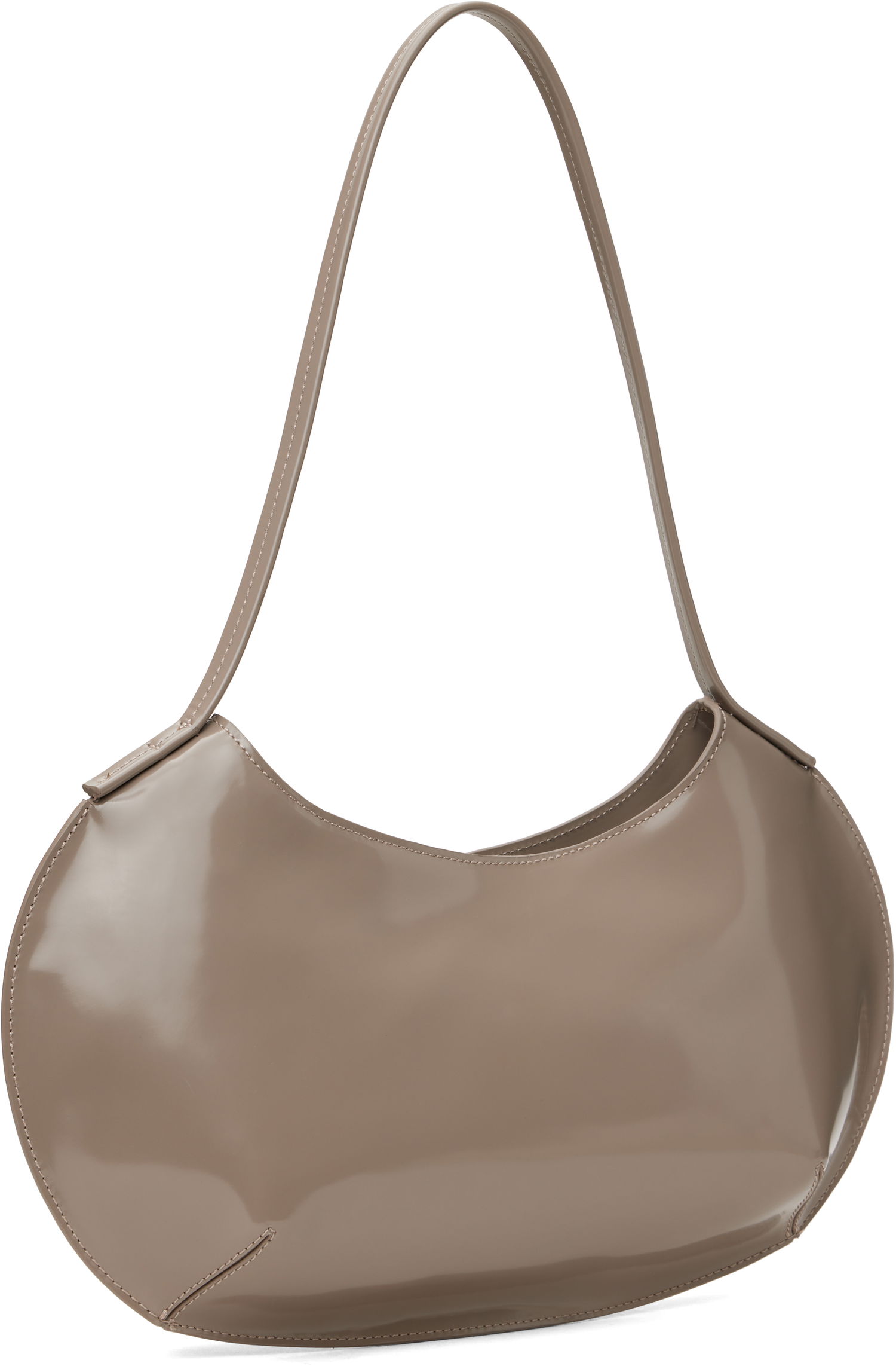 Taška cez rameno BY FAR BY FAR Horner Shoulder Bag Šedá | MWBSB056CL017BG037PL, 1
