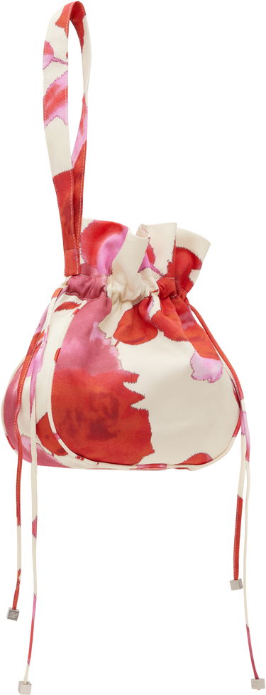 Kabelka Blumarine Blumarine Printed Satin Rhinestone Logo Pouch Rôznofarebný | P5HHW090A, 2