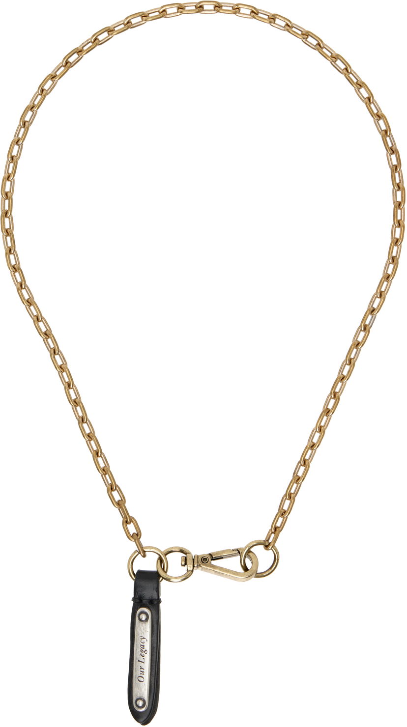 Náhrdelník OUR LEGACY Delicate Ladon Necklace Metalická | A4258DG
