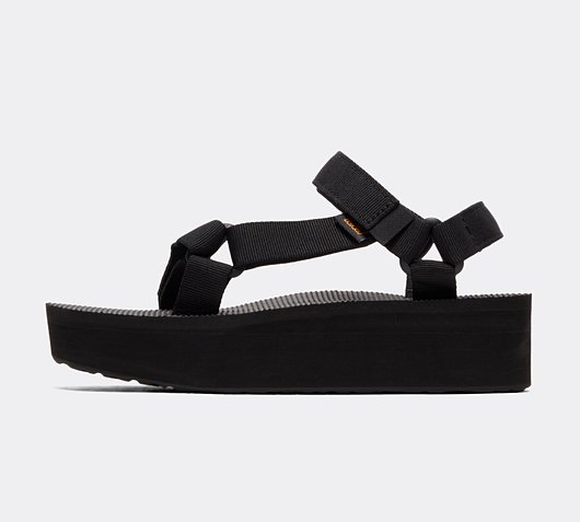 Tenisky a topánky Teva Flatform Universal Sandal Čierna | 1008844-BLK