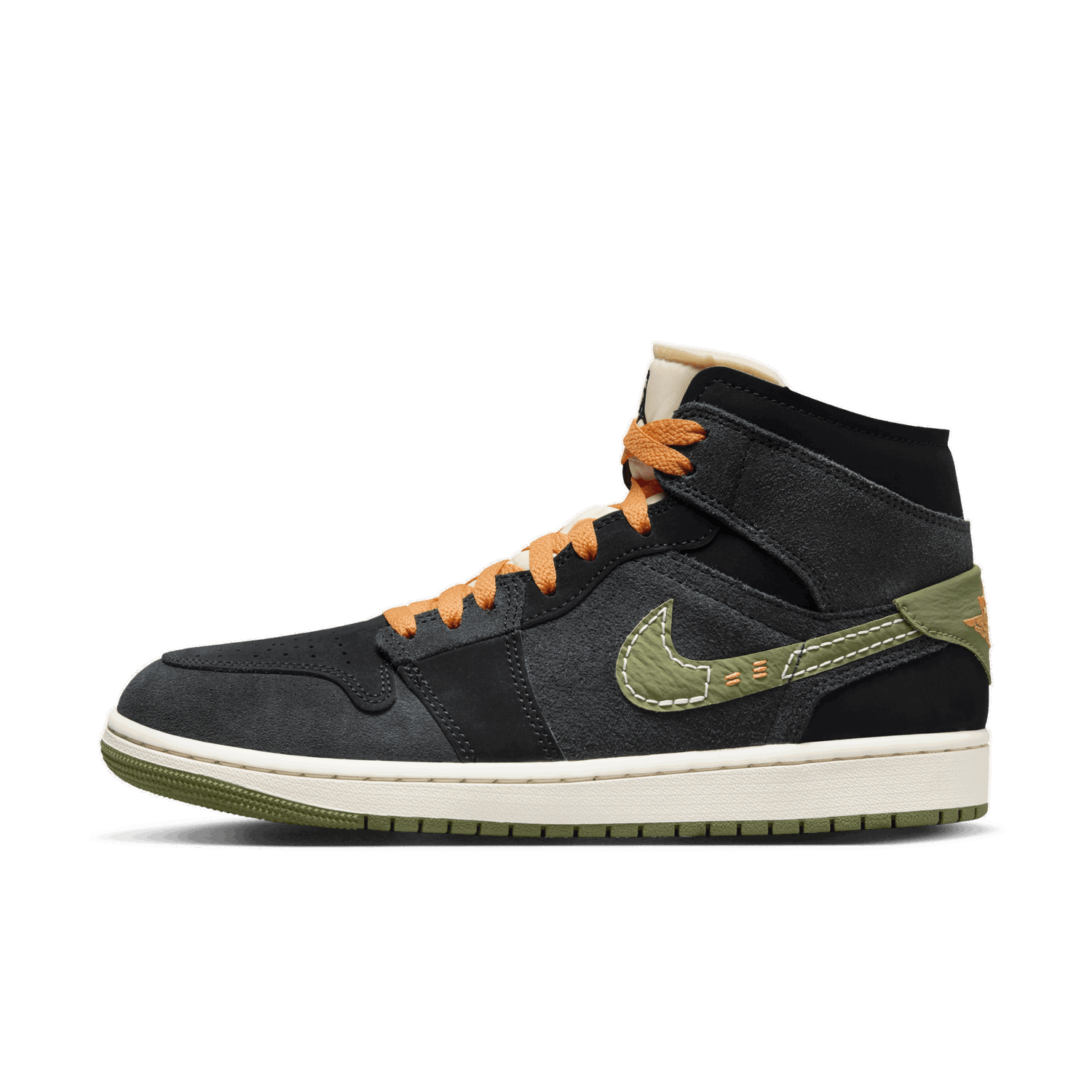 Tenisky a topánky Jordan Jordan 1 Mid SE Craft Anthracite Light Čierna | FD6817-003, 1