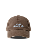 AXEL ARIGATO Embroidered Distressed Washed Cap