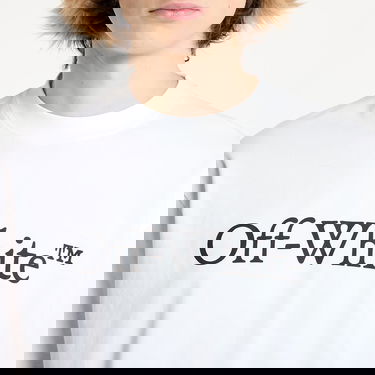 Tričko Off-White Bookish Skate T-Shirt Biela | OMAA120C99JER0080110, 2