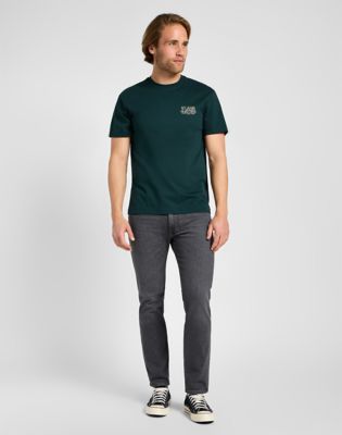 Tričko Lee Relaxed Logo Graphic Short Sve Tee Zelené | 112355720, 1