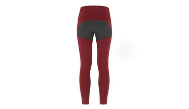 Legíny FJÄLLRÄVEN Abisko Trekking Tights PRO Vínová | F84771-346-048, 2