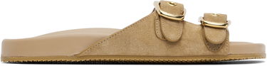 Doplnky CHLOÉ Chloé Polly Suede Sandals Béžová | CHC25U08PRY, 0