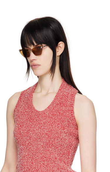 Slnečné okuliare FENDI Fendi First Crystal Sunglasses Hnedá | FE4160US@5728E 192337204371, 3