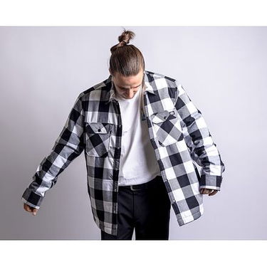 Košeľa Dickies Lined Sacramento BLK velikost M Biela | DK0A4XGRBLK1, 0