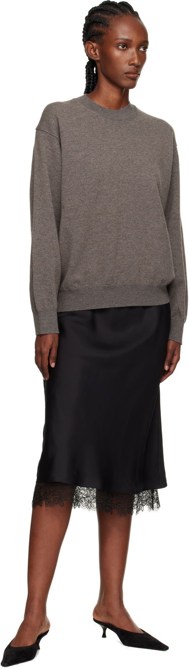 Sveter Róhe Róhe Crew-Neck Sweater Šedá | 416-23-318, 4