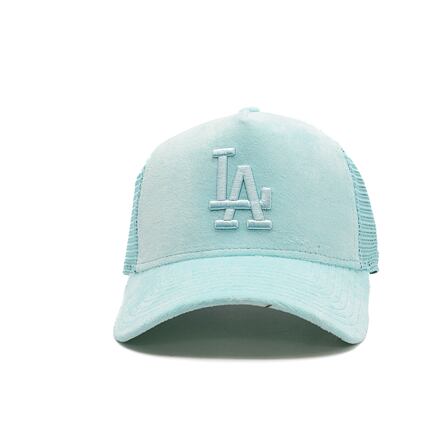 Šiltovka New Era New Era MLB Velour 9FORTY Trucker LA Dodgers Cap One Size (56-59 cm) Tyrkysová | 60595361, 1