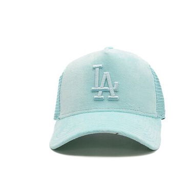 Šiltovka New Era New Era MLB Velour 9FORTY Trucker LA Dodgers Cap One Size (56-59 cm) Tyrkysová | 60595361, 1