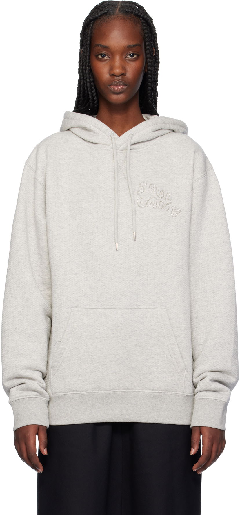 Mikina Soulland Grey Riko Hoodie Šedá | 42016-1264