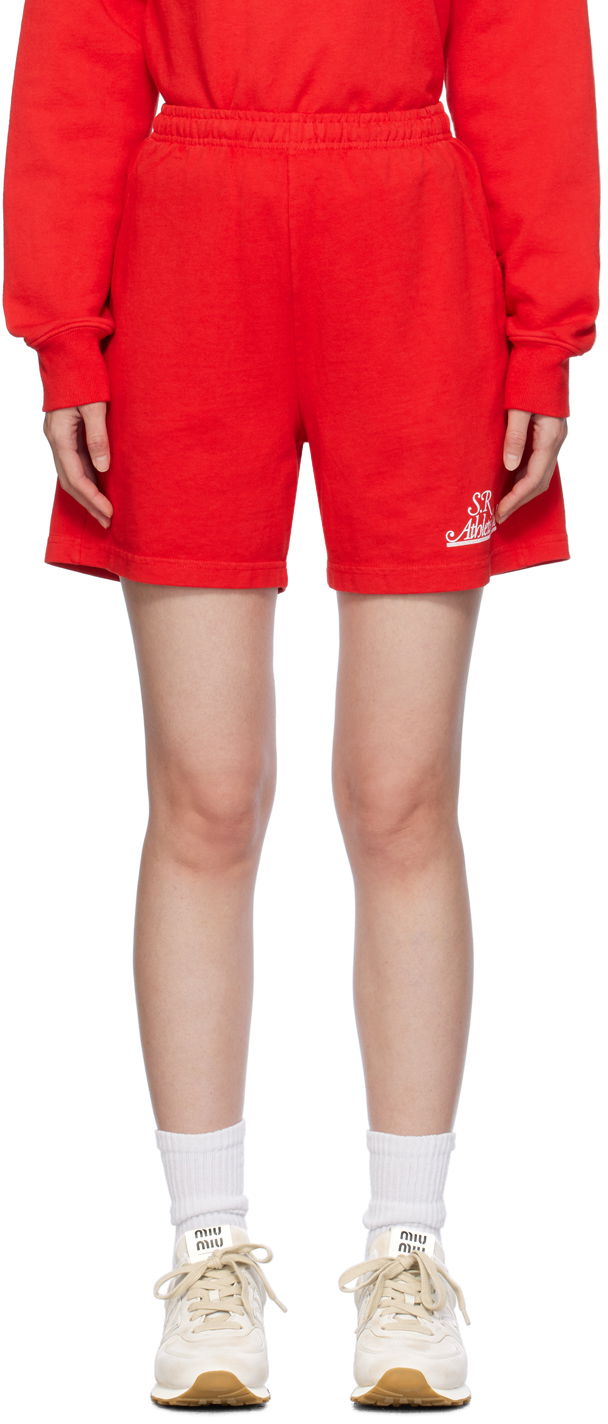 Šortky Sporty & Rich Prep Shorts Červená | SHAW2311SR