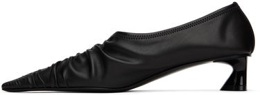 Tenisky a topánky Stella McCartney Elsa Ruched Kitten Heels Čierna | 810417W1IL0, 2