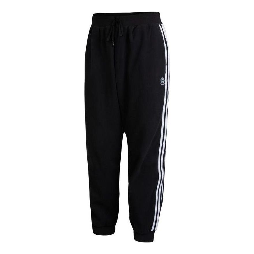 Tepláky adidas Originals Essentials Striped Men's Sweatpants Čierna | HN8738, 0