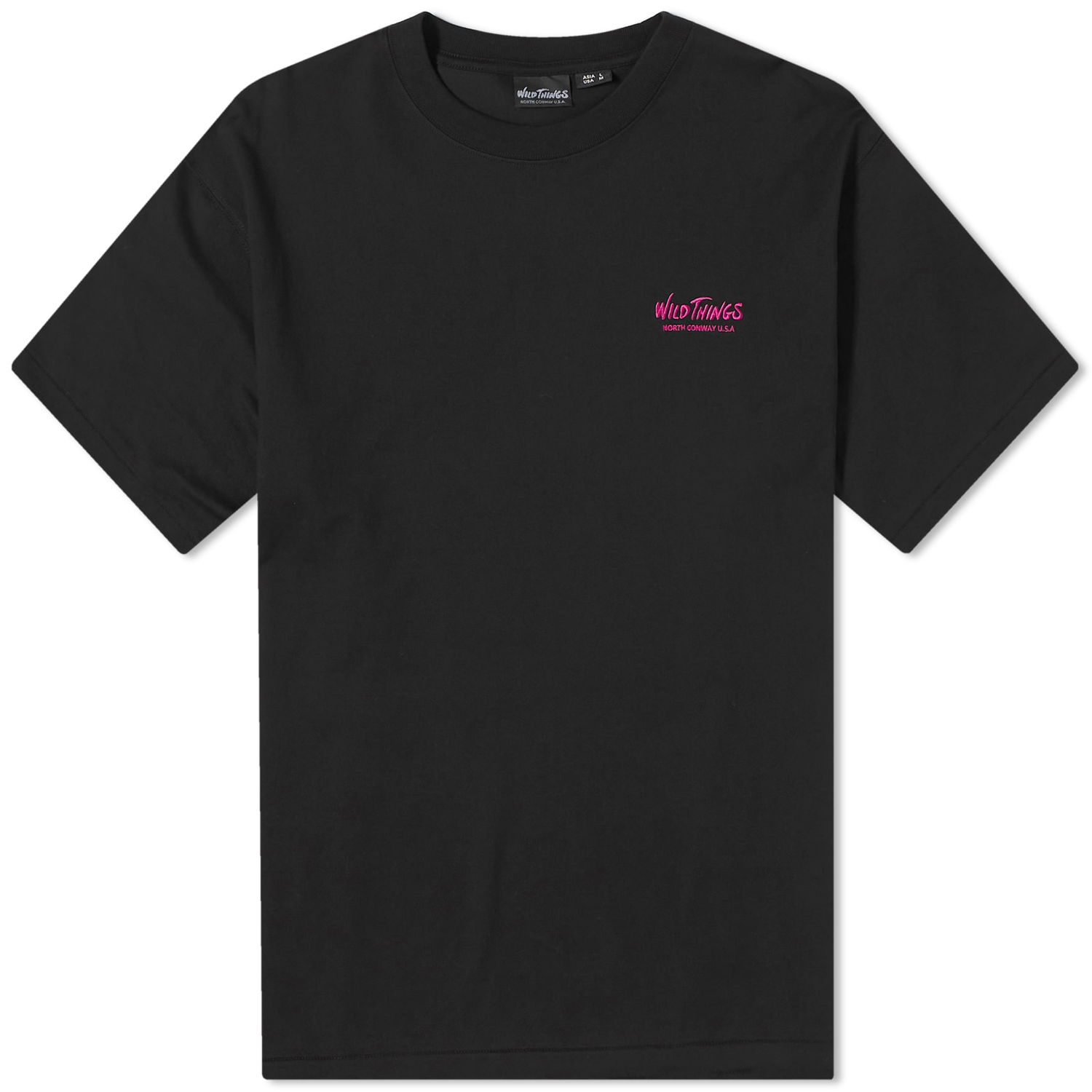 Tričko Wild things Wild Cat T-Shirt Čierna | WT241-26-BLK, 0