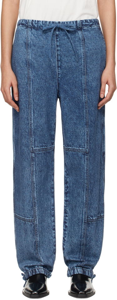 Džínsy rag & bone Miramar Fleece Lounge Pants Modrá | WCW24H70038203, 0