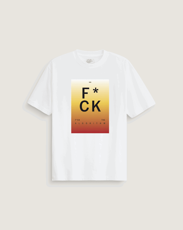 Tričko Vans Vans F*ck The Algorithm T-Shirt Biela | VN0010J9WHT, 0
