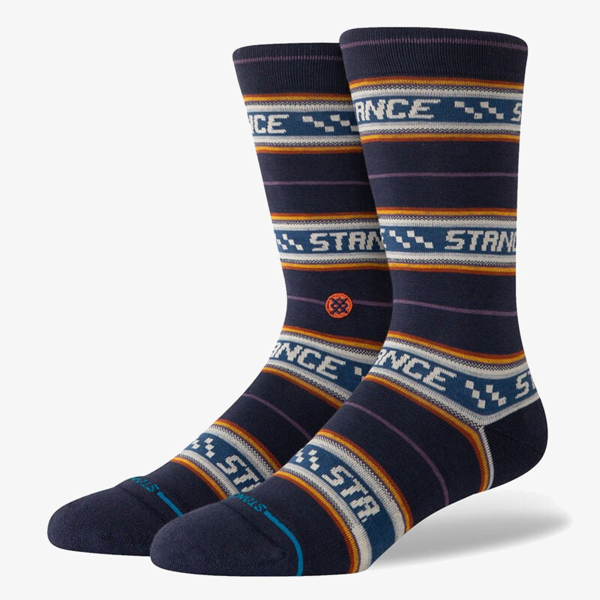Ponožky Stance Socks Flowrider Modrá | A545D24FLO-NVY, 0